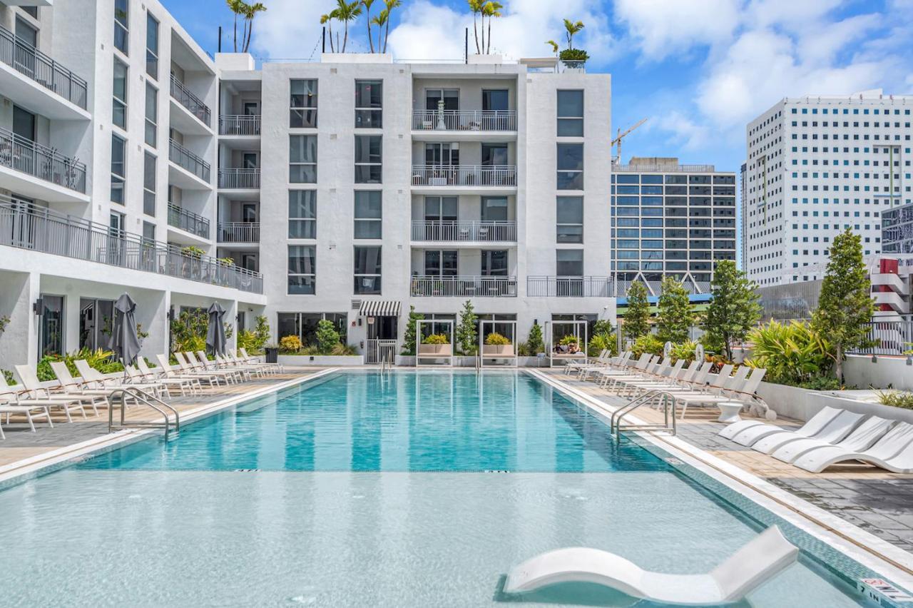 דירות Modern Unit In Downtown Miami With Free Parking מראה חיצוני תמונה