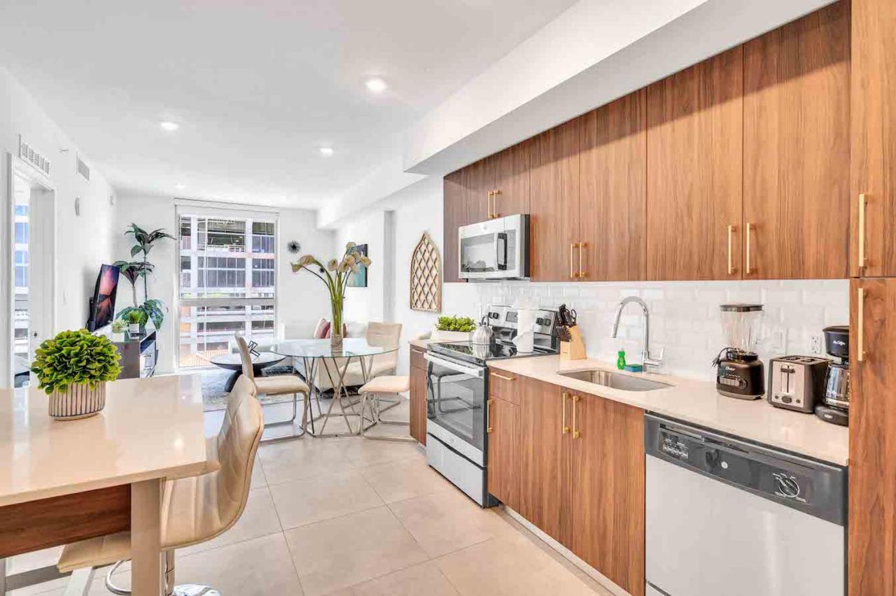 דירות Modern Unit In Downtown Miami With Free Parking מראה חיצוני תמונה