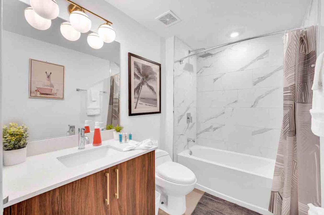דירות Modern Unit In Downtown Miami With Free Parking מראה חיצוני תמונה